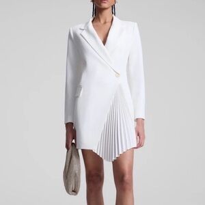 ALC Juliet pleated blazer dress